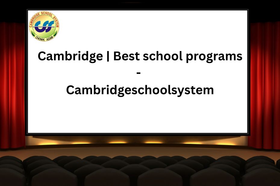Best school programs